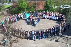Flashmob auf der SBV-Tagung 2016 in Hamburg: Es ist fünf vor 12!