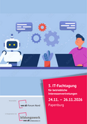 Flyer-Titelbild der 5. IT-Fachtagung